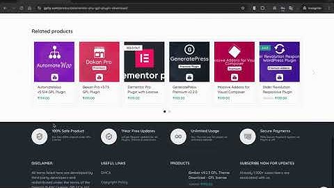 Gplly.com - Complete GPL WordPress themes & plugins selling website