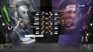 NBA 2K24 (Next Gen) - (WC Quarterfinals) Minnesota Timberwolves vs Phoenix Suns Game 4