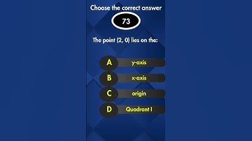 Class 9 Maths Chapter 7 | 🎯 "Can You Solve This in 5 Seconds? (2,0) Lies On… 🤔 | Math Quiz"