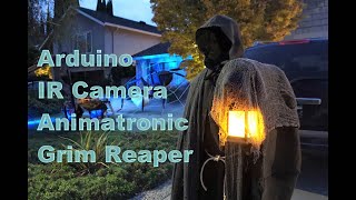 Arduino and IR camera animatronic Grim Reaper