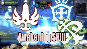 Dragon Nest CN - Lv 93 Gladiator vs Tempest & Crusader #Awakening SKill