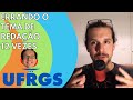 UFRGS 2025 acesso 2026 - Sugestões e apostas de tema de redação | Redaçandro