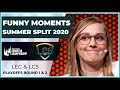 Funny Moments - LCS Playoffs Round 2 & LEC Playoffs round 1 - Summer Split 2020