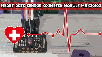 Heart Rate Sensor Oximeter Module MAX30102 Pulse Detection Blood Oxygen Using Arduino