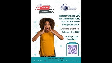Cambridge IGCSE 2025 Registration