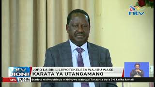Ripoti ya BBI yapendekeza waziri mkuu ateuliwe na rais