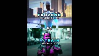 Frozono Vs A-Train