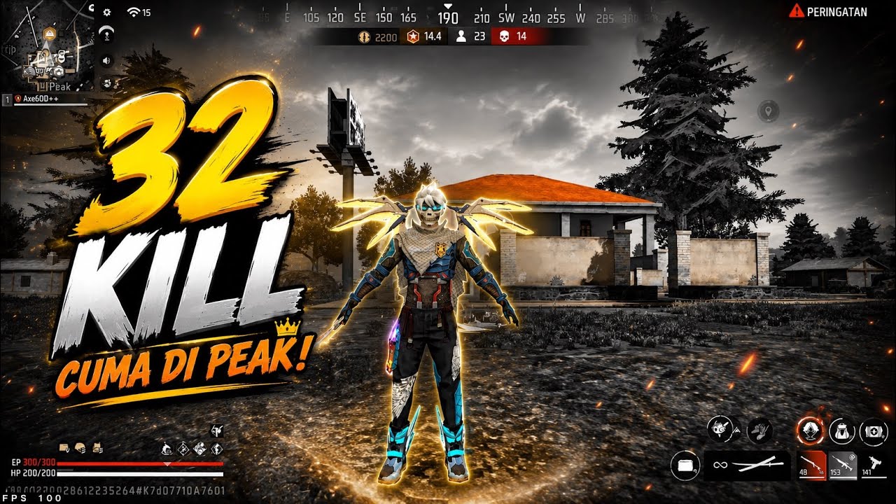 Tembus 32 Kill lagi cuma di Peak!