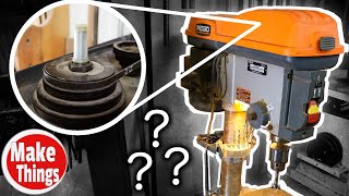 Drill Press Speed, Does it Really Matter? (I Think You'll be Surprised!) // B4 We Make Things