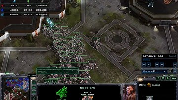 SC2 1V2 insane AI Old Estate