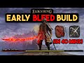The best early game op bleed build bloodflame samurai beginner guide elden ring
