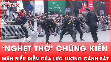 Cận cảnh những pha biểu diễn võ thuật mãn nhãn của lực lượng Công an nhân dân | Tin nhanh