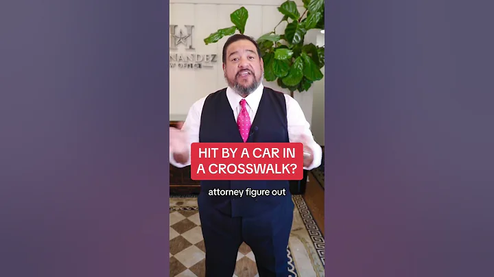 Hit by a car in a crosswalk? Do this! ✅ #texas #viral #lawyer #injury #ouch #caraccident ##attorney
