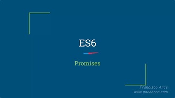 ES6 Javascript: promesas, expresiones regulares y nuevos métodos