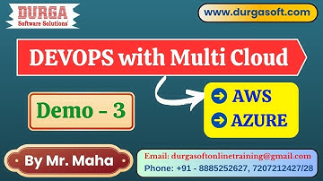 DEVOPS with Multi Cloud (AWS + AZURE) tutorials || Demo - 3 || by Mr. Maha On 05-09-2025 @8PM (IST)