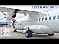 TRIP REPORT | CZECH AIRLINES: Best ATR Landing Ever! ツ | Prague to Košice | ATR 72-500