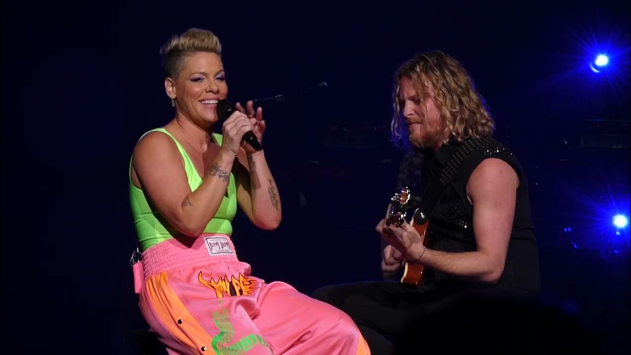 When I Get There - Pink, Madison Square Garden, NY - 11/4/2023 - YouTube