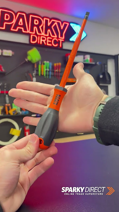 Shockproof Precision: Klein Tools 6-Piece Insulated Screwdriver Set🪛⚡️