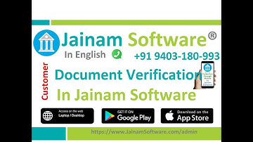 Document Verification in Jainam Software | Automatic & Manual Verification for Customers