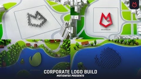 Corporate Logo Build (After Effects template)