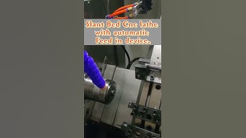 How to machine metal workpieces with a CNC lathe with automatic feeder? | CNC lathe