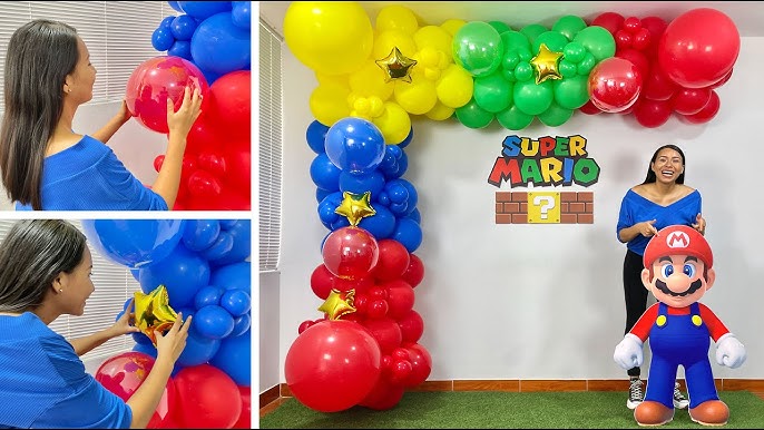 Ideas de SUPER MARIO BROS para decorar CUMPLEAÑOS O DÍA DEL NIÑO, DIY
