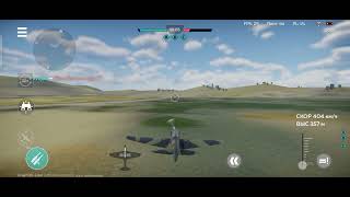 попытка приземлить истрибитель war thunder mobile