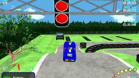 Re-Volt Custom Track Leisure Park GP by Kipy, 8 Lap Race