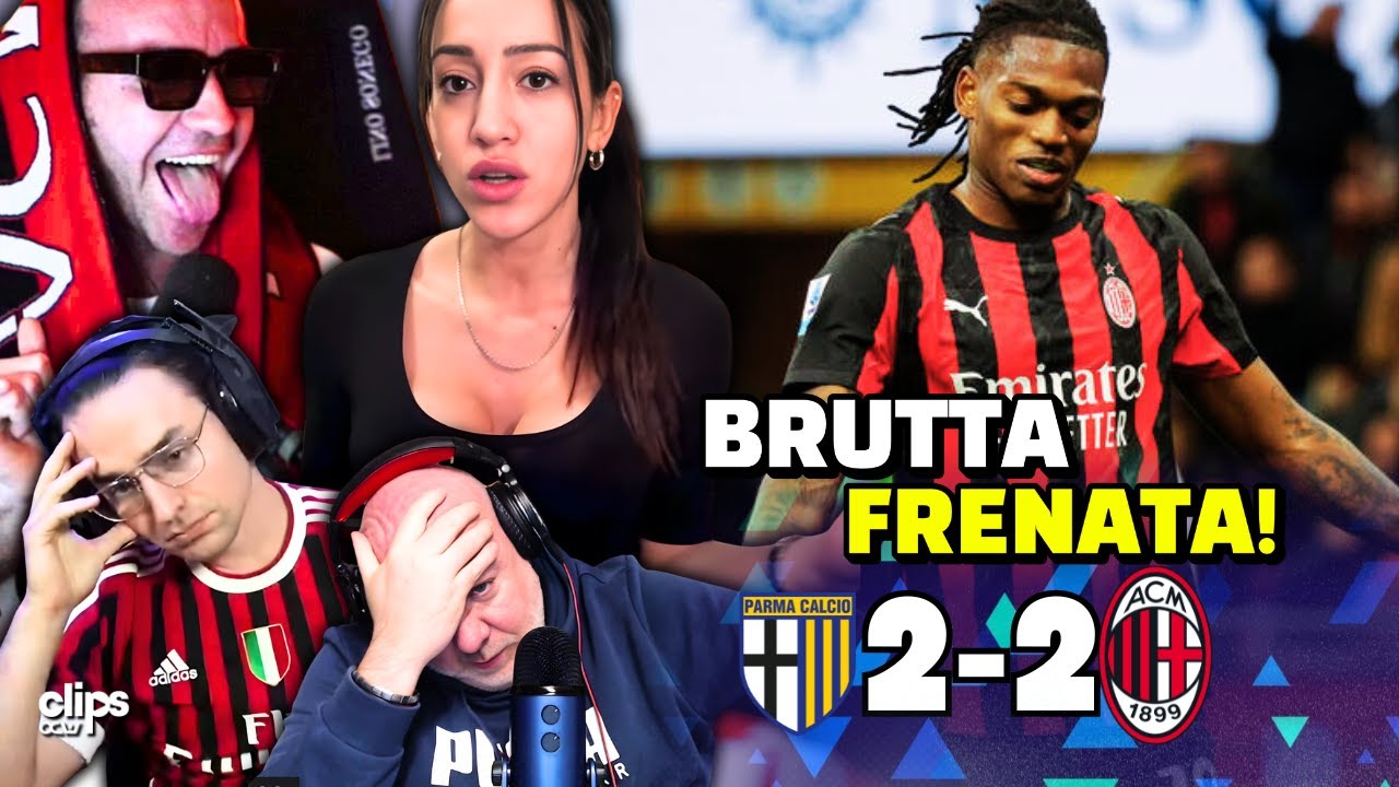 PARMA - MILAN 2-2 | ALLEGRI SI FA RIMONTARE DI DUE GOL!! MILANISTI INCREDULI! SUPER BERNABE'!