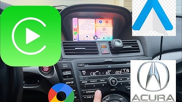 Acura TL CarPlay Mod w Grom VLine