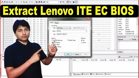 Extract EC BIOS ITE From Main | Lenovo Laptop Bios Extract | EC PCH BIOS Nikalna Seekhe | easyMethod