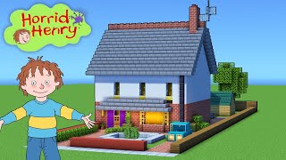Minecraft Tutorial: How To Make Horrid Henrys House "Horrid Henry"