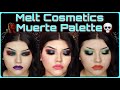 Muerte Palette Melt Cosmetics dEMO and Review | 3 Looks One Palette Tutorial | MarilynMugBeat