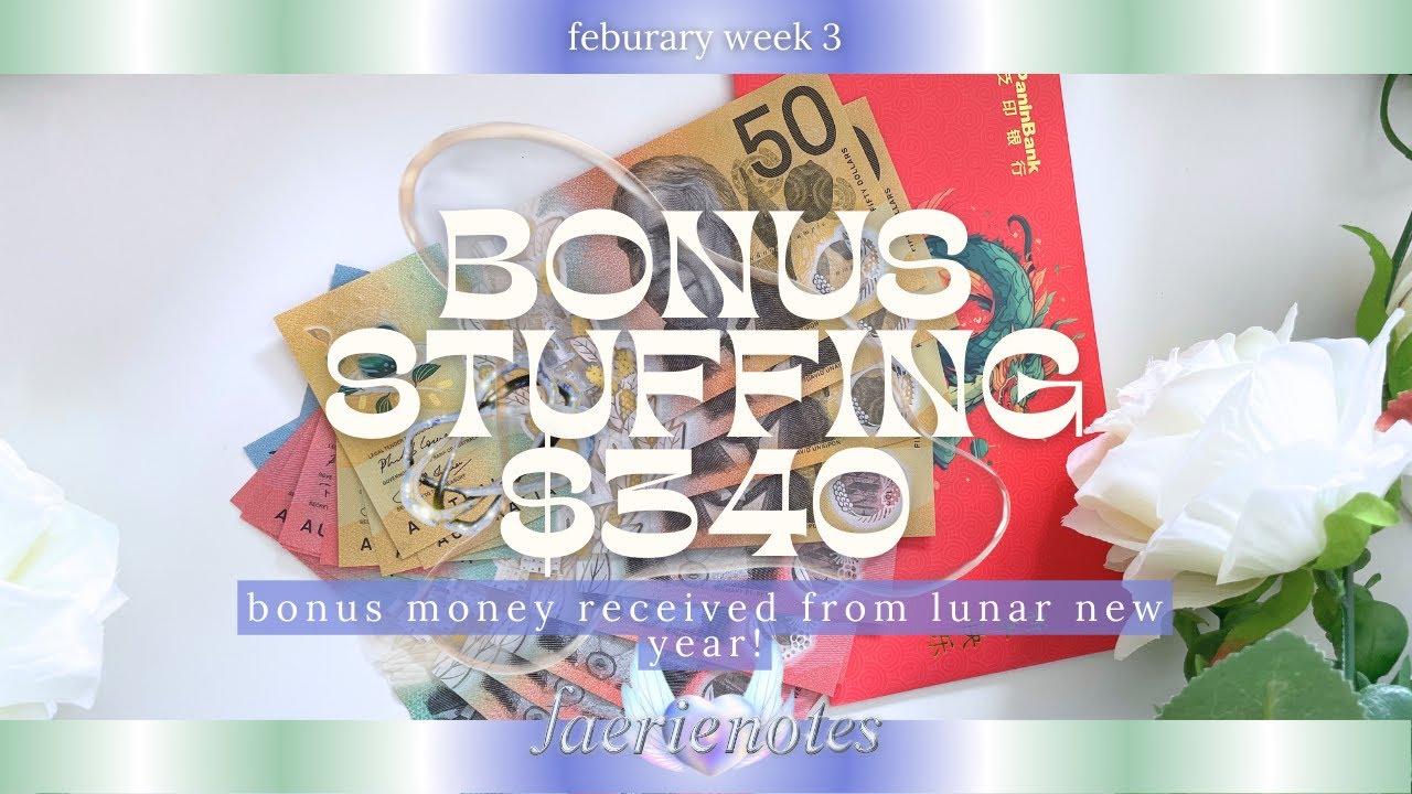 $340💸 FEB BONUS STUFFING #2 | Savings Challenges, Cash Envelopes ...
