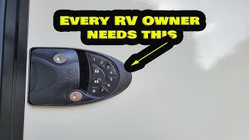RVLock V4 Keyless Entry Install and Programing.
