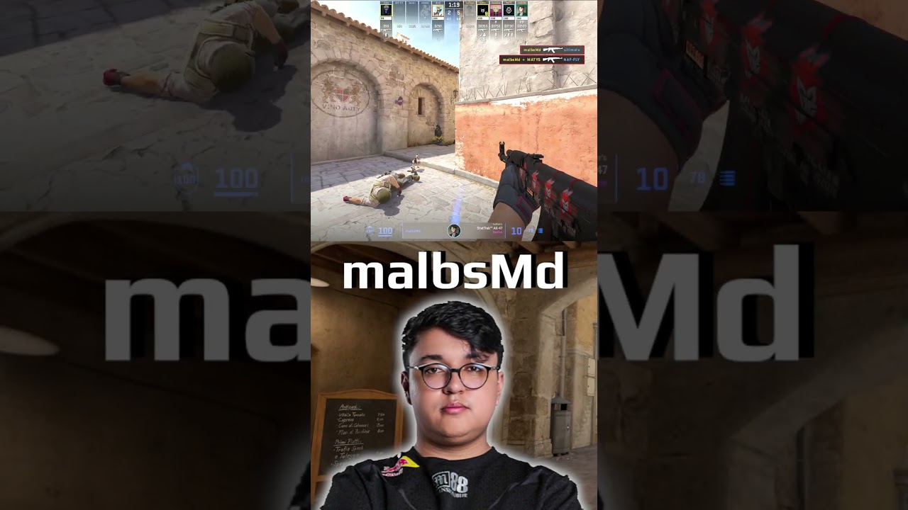 💥 malbsMd spray control AK-47 on Inferno with a 3K! 🎯🔥