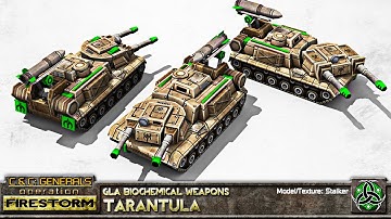 GLA BIO 1 vs 2 USA High Tech - Start 10k (OPERATION FIRESTORM Mod) C&C Generals Zero Hour