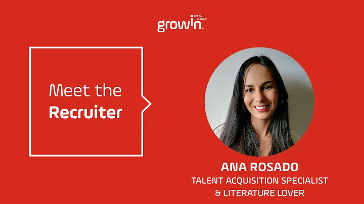 Meet the Recruiter - Ana Rosado