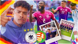 Thumbnail for WIR SITZEN DIREKT BEI DEN SPIELERN!👀🔥 DEUTSCHLAND GEGEN UNGARN🔥⚽| Niklas Wilson