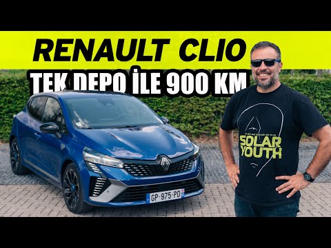 Renault Clio Test Sürüşü 2023 | Tek depo ile 900 km