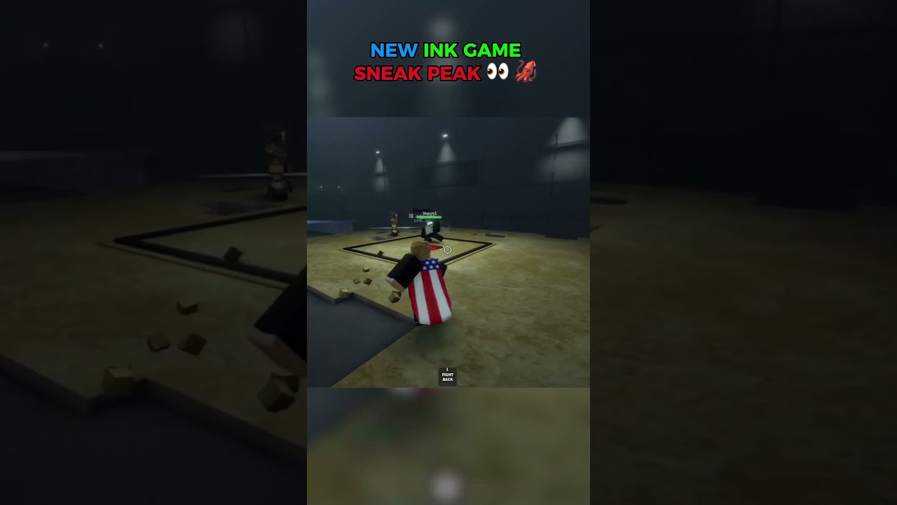  NEW Ink Game SNEAK PEAK Inkgame Roblox Shorts