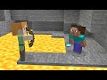 Two idiots - Steave vs Alex noob plan in minecraft by Boris Craft part 2