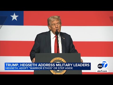 Donald Trump Directs Generals To Defend US From War From Within