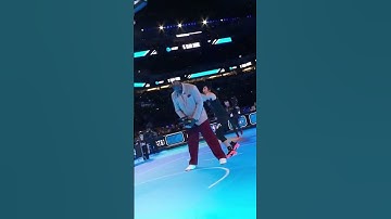 CLOSE UP OF JAIME JAQUEZ JR. DUNK OVER SHAQ 😱 | NBA Dunk Contest