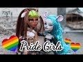 Repaint! | Edgy Pride Girl | Custom Monster High Doll