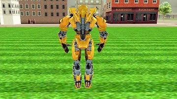 Bee Robot Car Transformation Game: Robot Car games. Android Gameplay #shorts