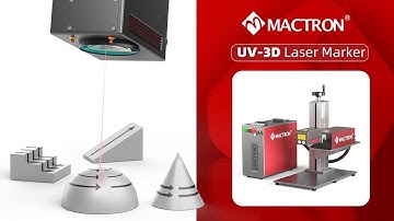 Mactron Laser | Curved Surface and Large Format Marking Portable 3D UV Laser Marking Machine