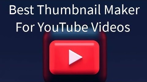 Best Thumbnail maker for YouTube videos 2022 | Thumbnail making apps for Android Technical Tuberr