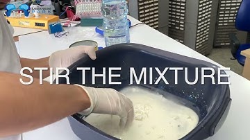 How To Make Non-Newtonian Fluid From Starch and Water - (Home Experiment)