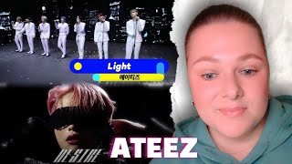 ATEEZ - 'Desire' and 'Light' (Lyric videos + Live Performances) | Reaction